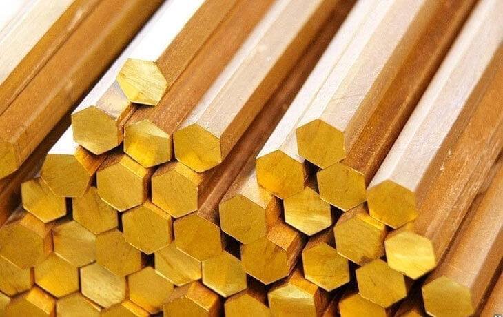 Brass Hex Bar