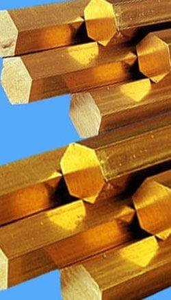 Brass Hex Bar