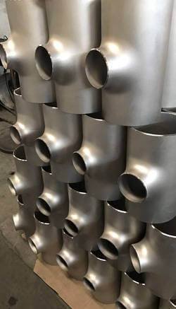 SMO 254 Butt weld Tee
