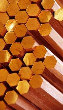 Copper Hex Bar