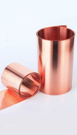 Copper Hot Rolled Shims