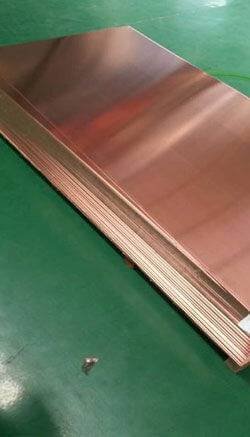 Copper Hot Rolled Sheets
